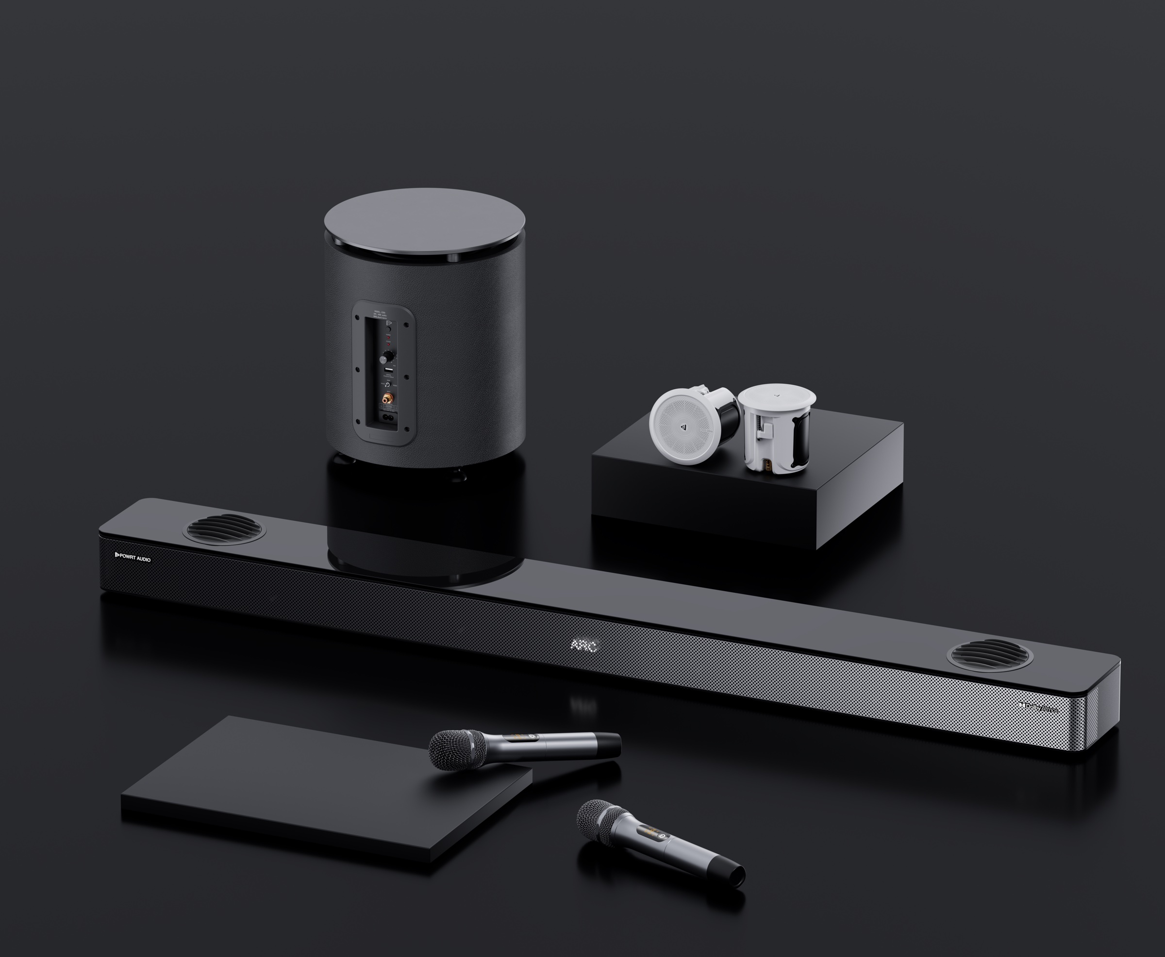 BAR7.1 with C28r and i9 speakers