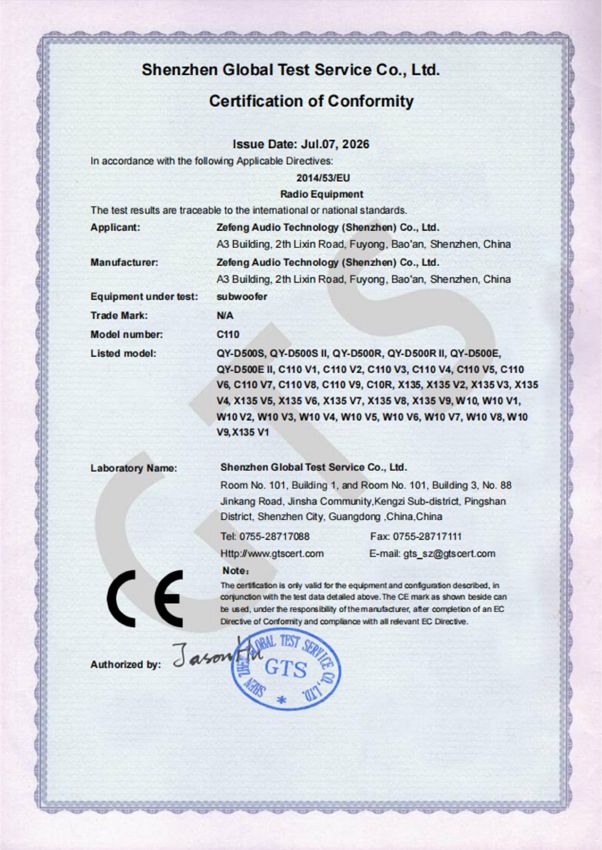 C10r · CE-RED certificate